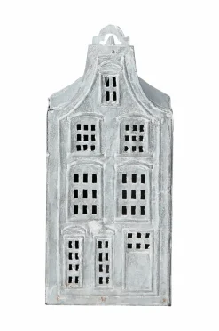 Outlet Affari of Sweden Husets lanterne Fenix Grå/hvid