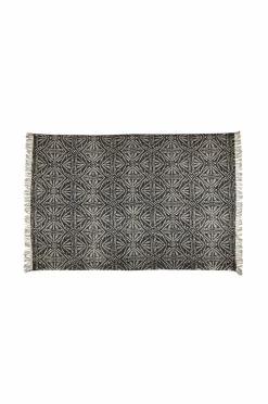 Clearance Affari of Sweden Tæppe Fernando Naturlig/sort