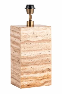 Best Alde & Lind Lampefod Zenith H34 Travertin Beige