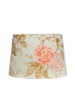 Alde & Lind Lampeskærm Alice D35 oval Flower Grøn