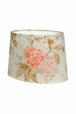 Alde & Lind Lampeskærm Alice D35 oval Flower Grøn