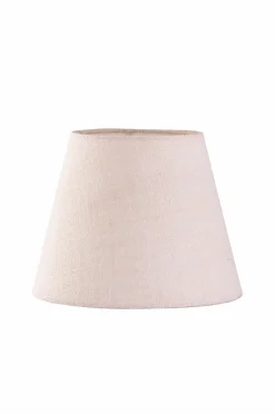Best Alde & Lind Lampeskærm Karin D27 linne grov Offwhite
