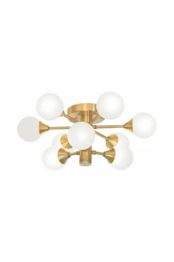 Sale Aneta Lighting Badeværelseslampe Cosmos Mat messing