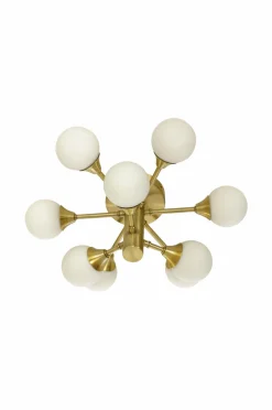 Sale Aneta Lighting Badeværelseslampe Cosmos Mat messing