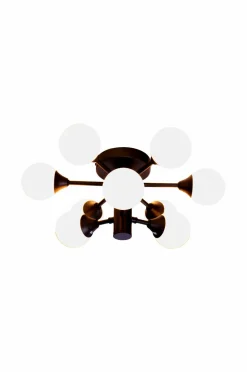 Aneta Lighting Badeværelseslampe Cosmos Black/Opal White