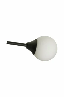 Aneta Lighting Badeværelseslampe Cosmos Black/Opal White