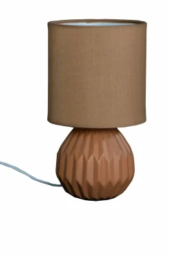 Clearance Aneta Lighting Bordlampe Charlotte terrakotta