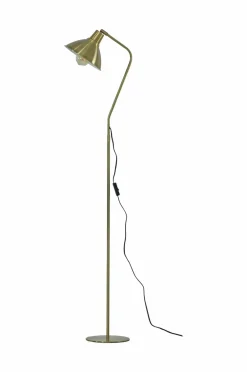 New Aneta Lighting Gulvlampe Ostri antik messing