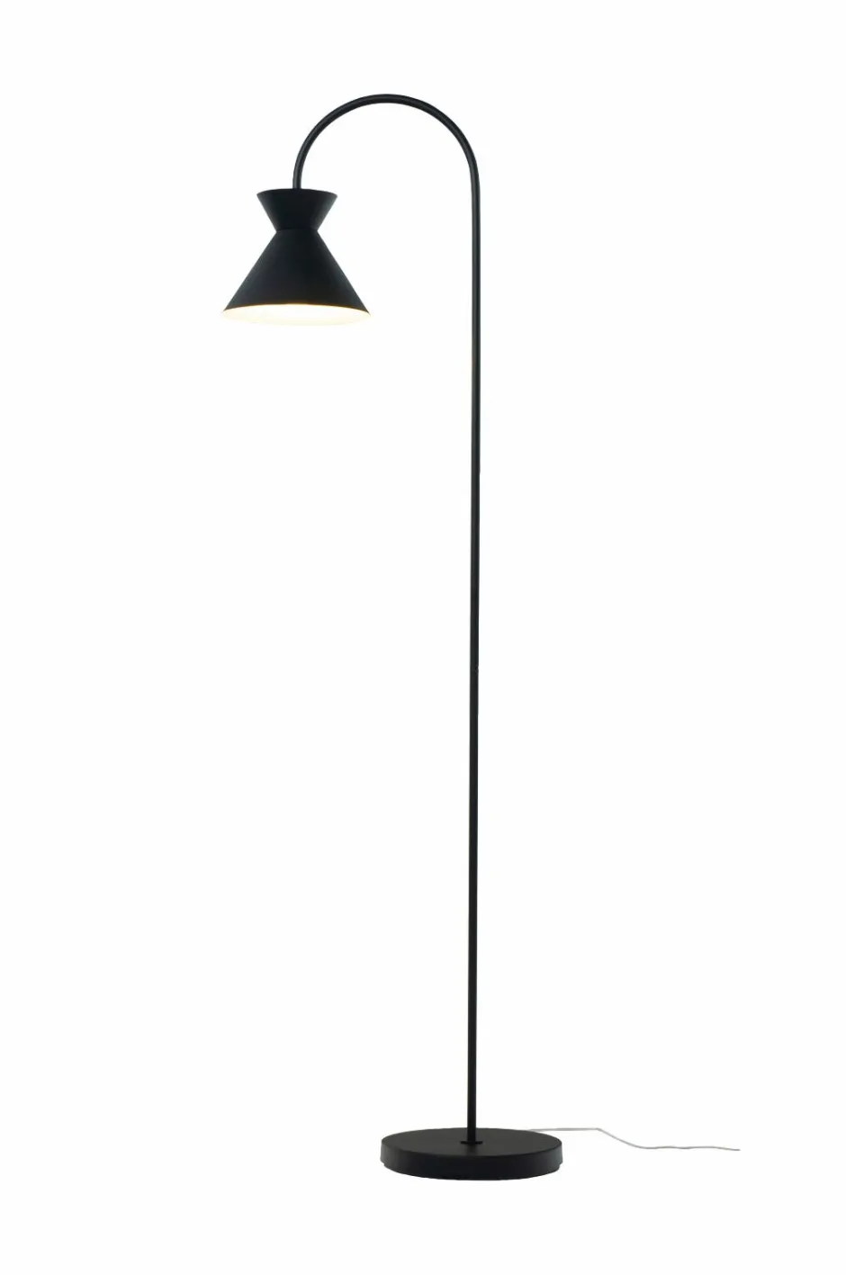 Best Aneta Lighting Gulvlampe Coni Sort