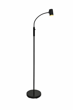 Aneta Lighting Gulvlampe Hugin Sort
