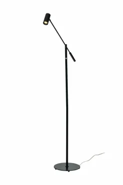 Clearance Aneta Lighting Gulvlampe Concord Sort