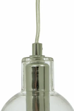 Discount Aneta Lighting Pendel Leah Krom/klart