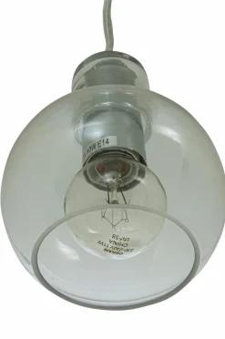 Discount Aneta Lighting Pendel Leah Krom/klart
