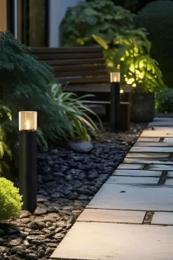 Aneta Lighting Pullertlampe Lysekil udendørs Sort/Amber