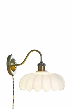 Outlet Aneta Lighting Væglampe Sofia antik messing