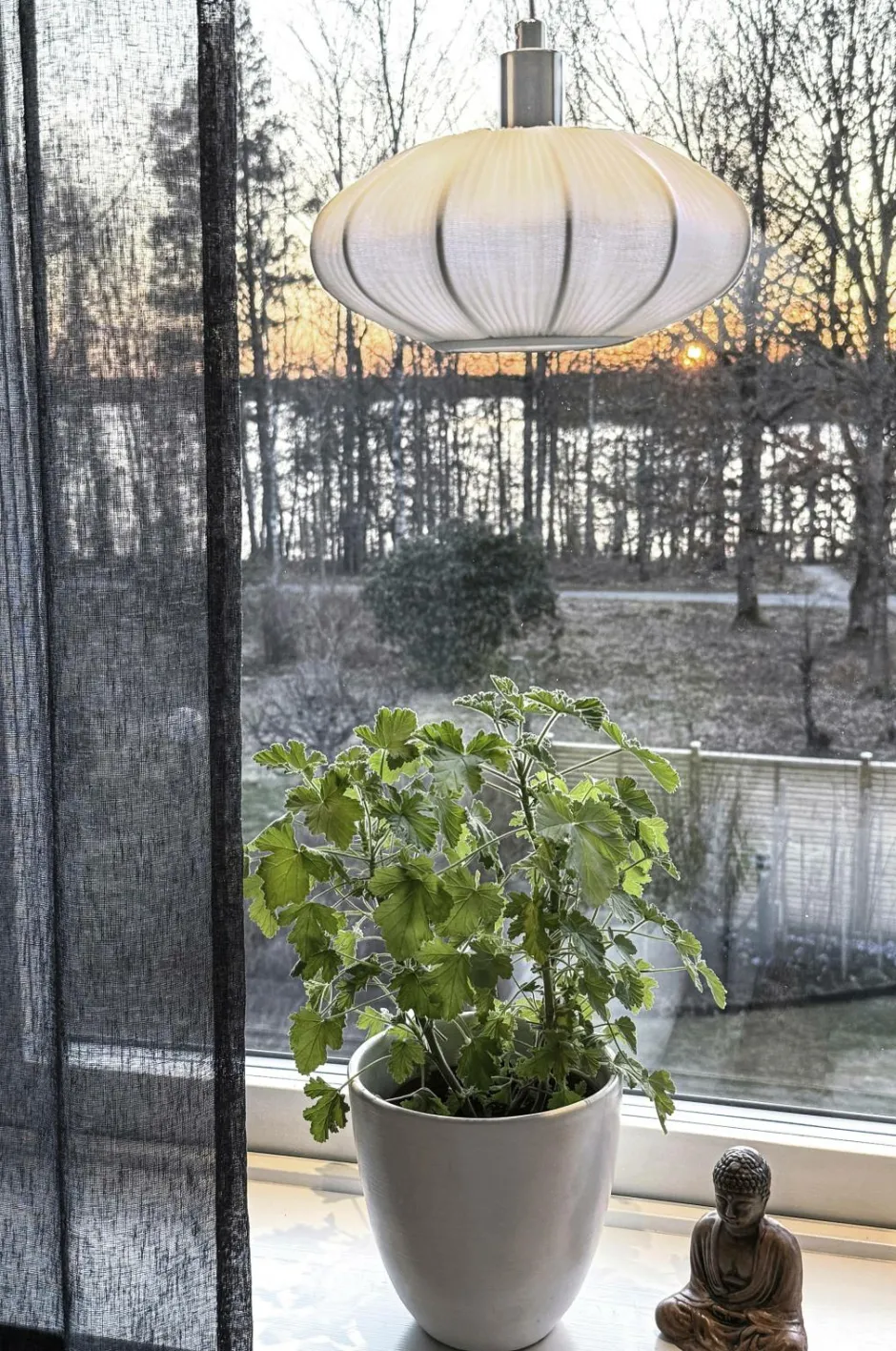 Best Aneta Lighting Vindueslampe Mamsell Hvid/krom