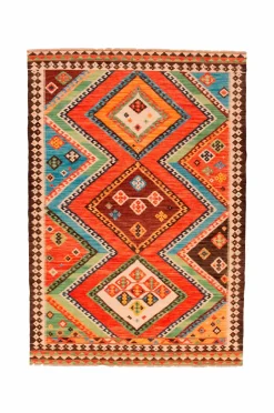 Clearance Bargi Uldtæppe Kelim 200x291 cm Multi