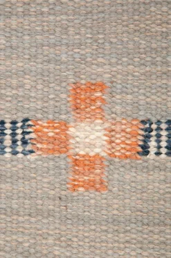 Bargi Uldtæppe Röllakan 250 x 350 cm Blå
