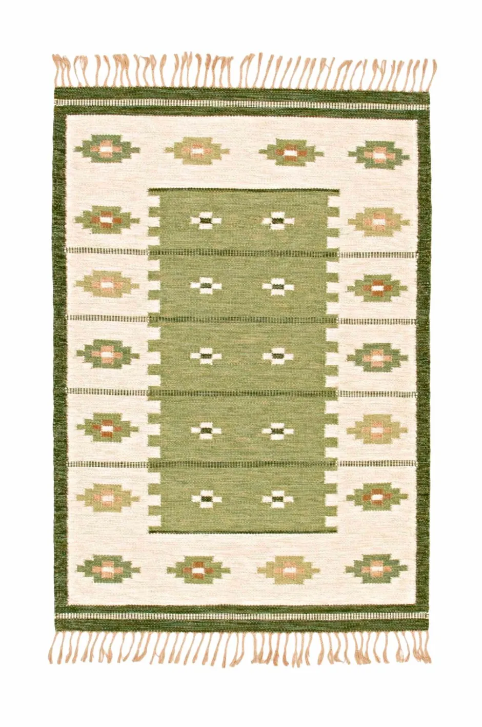 Best Bargi Woolcarpet Röllakan Grøn 199x302 Grønt