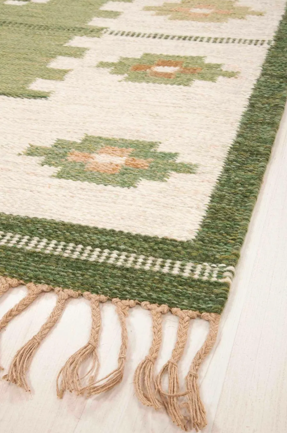 Best Bargi Woolcarpet Röllakan Grøn 199x302 Grønt
