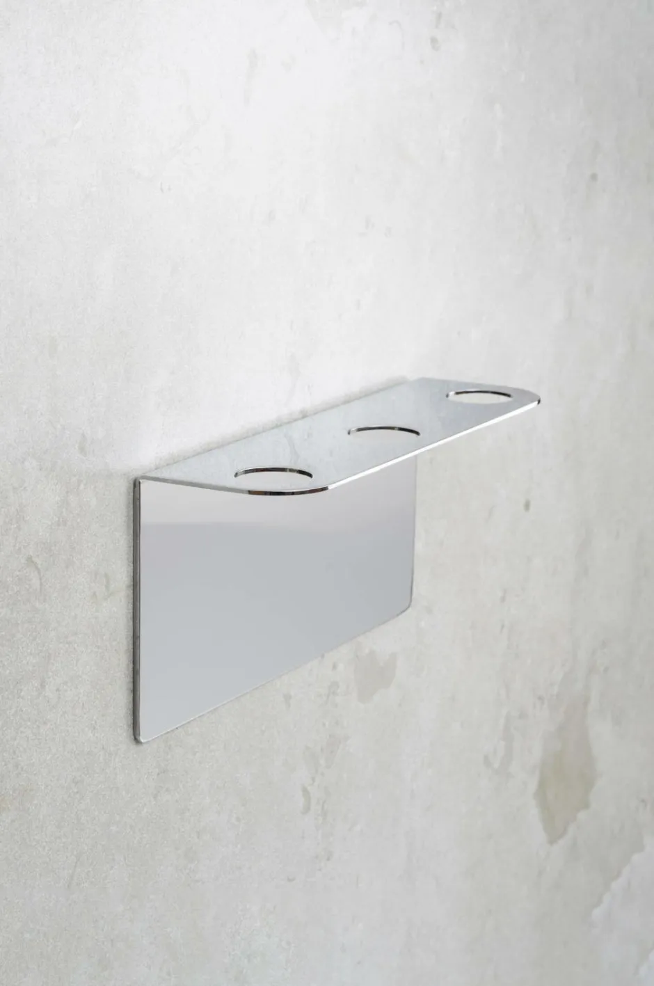 Best Beslag Design Base - Sæbepumpeholder Triple Poleret krom