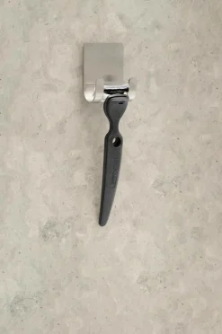 Beslag Design Base - Barberbladsholder Børstet rustfrit stål
