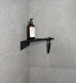Best Beslag Design Base - Hjørnehylde Mat sort