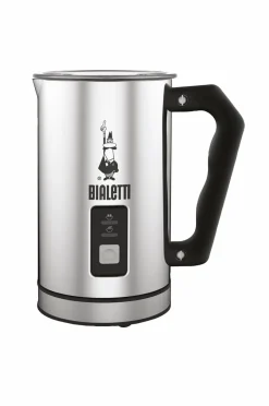 Sale Bialetti Mælkeskummer Hot Cold Sølv - Sort
