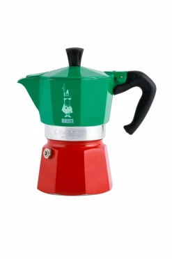 Sale Bialetti Moka-maskine 3 kopper Moka Italien Grøn-rød