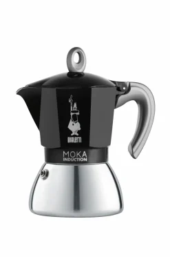 Best Bialetti Moka-maskine MokaInduction 6/k Sort - Sølv