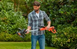 Outlet Black & Decker Græstrimmer 28 cm 550W Powercommand