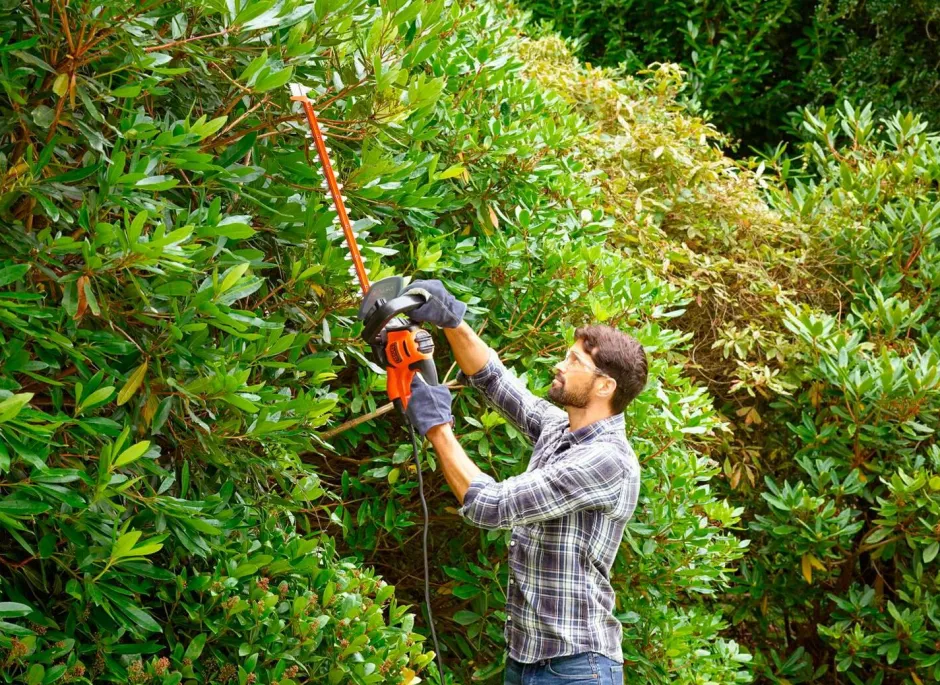 Outlet Black & Decker Hækkeklipper 60 cm 600 W med savklinge