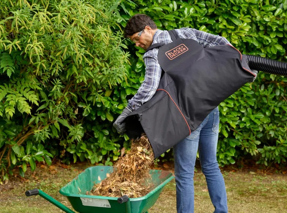 Discount Black & Decker Løvblæser 3000W Blæse- & Sugefunktion