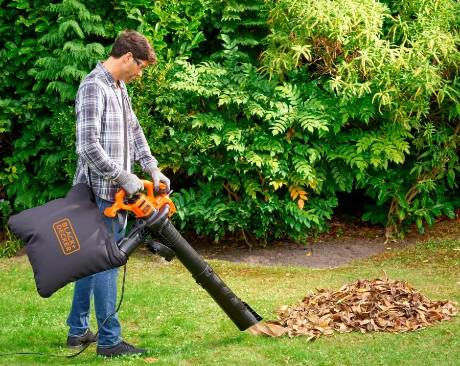 Hot Black & Decker Løvblæser 2500W Blæse- & Sugefunktion