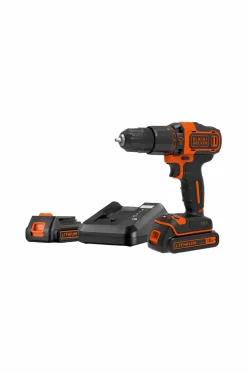 Discount Black & Decker Skruemaskine 18V, 2 batterier