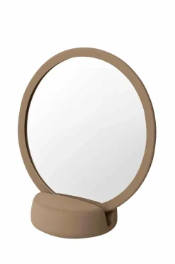 Online Blomus Makeupspejl Sono Ø17 cm Tan