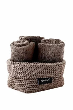 Sale Blomus Tekstilkurv Tela Medium TAUPE