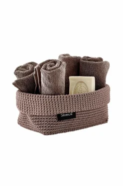Sale Blomus Tekstilkurv Tela Large TAUPE