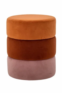 Discount Bloomingville Puf Bilbao Orange