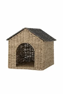 Clearance Bloomingville MINI Kurv med låg Fredie Natur