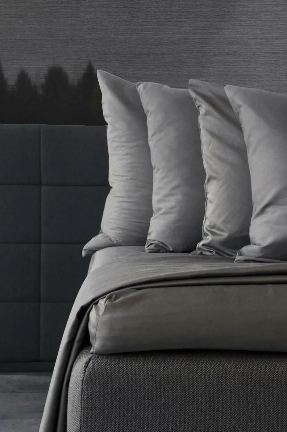 Clearance Borås Cotton Lagen Cloud Single Color, Grey