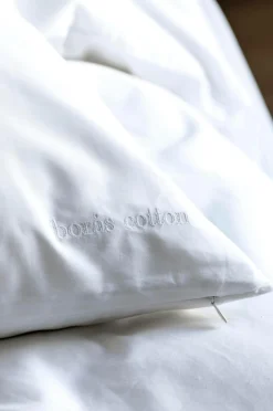 Hot Borås Cotton Pudebetræk Cloud Single Color, White