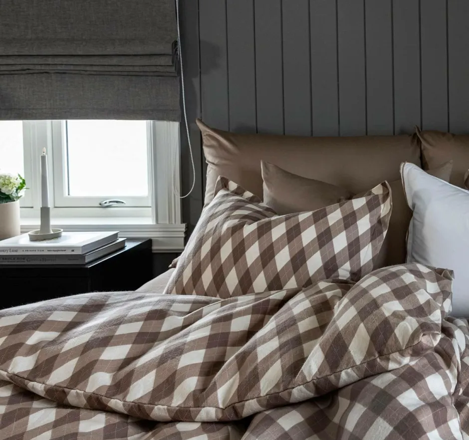 Sale Borås Cotton Sengesæt Charlie Beige