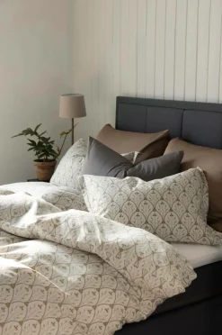 Clearance Borås Cotton Sengesæt Marino Grå