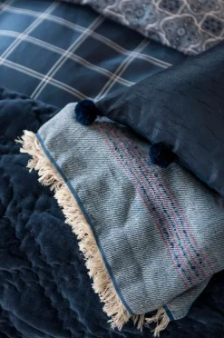 Best Borås Cotton Sengetæppe Trouville Dusty blue