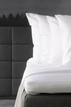 Borås Cotton U-Splitlagen Cloud Single Color, White