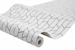 Sale Boråstapeter Tapet Angle Black 4738