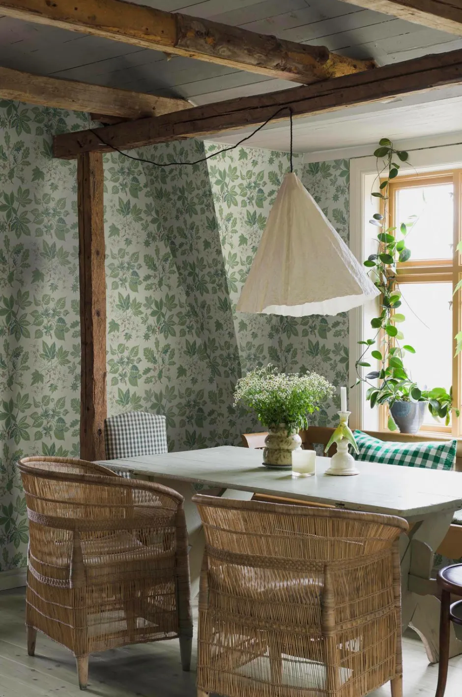 Sale Boråstapeter Tapet Arboretum Grøn 5832
