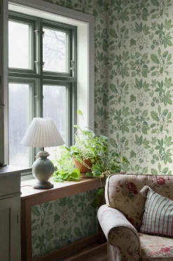 Sale Boråstapeter Tapet Arboretum Grøn 5832