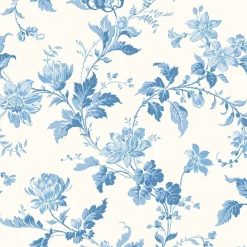 Best Boråstapeter Tapet Blomslinga Blue 6146